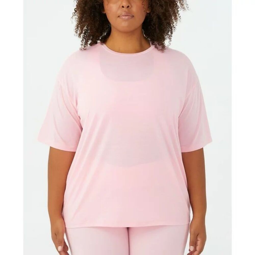 COTTON ON Women's Active Boyfriend T-Shirt Pink Size US 18